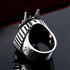 Bague Loup Pharaon (Acier)